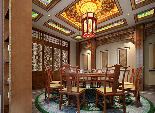 平谷中式古典风格家居装修设计效果图