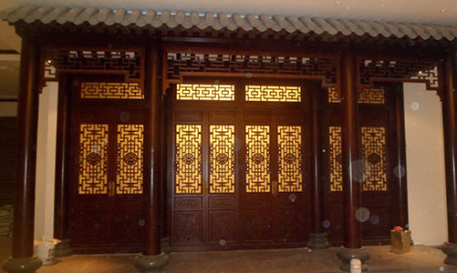 平谷传统仿古门窗浮雕技术制作方法