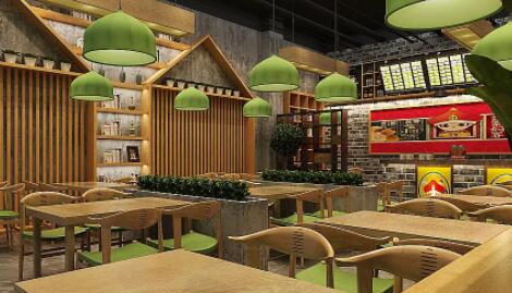 平谷如何设计中式快餐店打造中式风味
